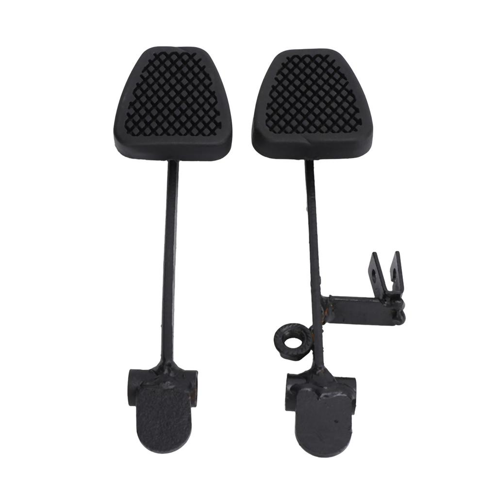 Pedał gazu hamulca Trwały metalowy gumowy pedał akceleratora gazu dla ATV Go Kart Quad Pit Dirt Bike