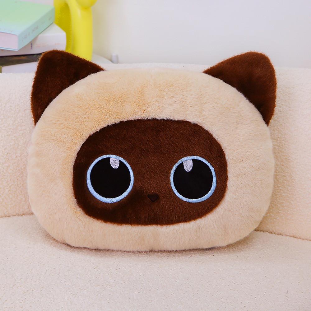 

Cute Cat Plush Pillow Toy With Pp Cotton Filling For Kids And Adults