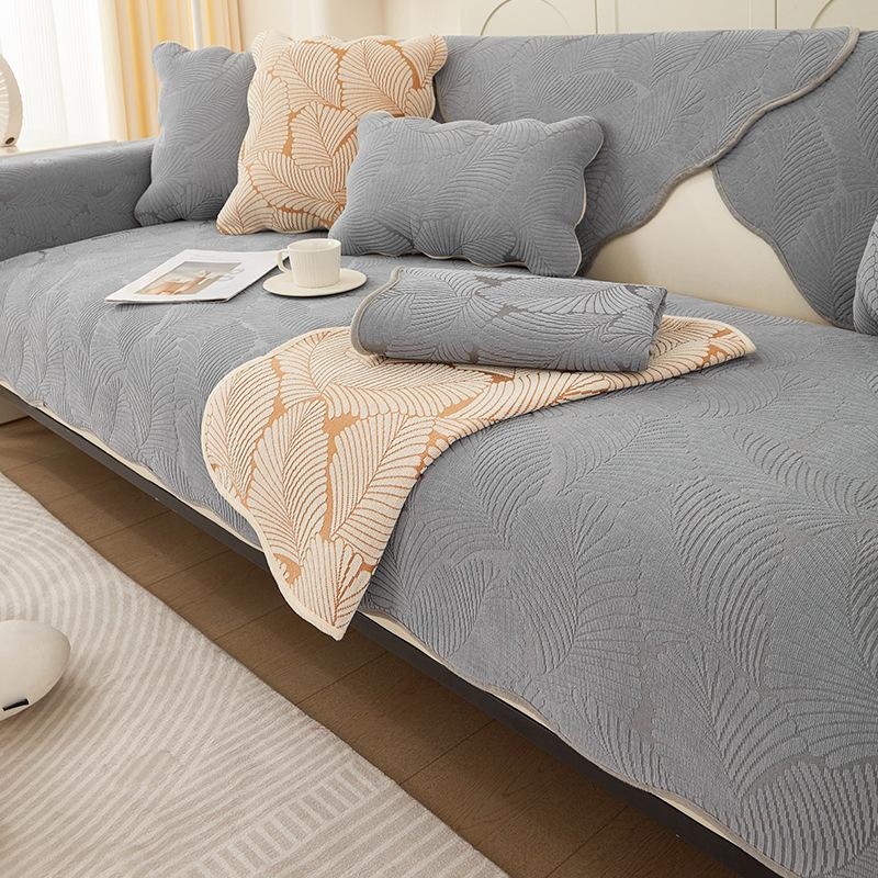Four Seasons Universal Sofa Cushion Chenille Modern Simple All-Inclusive Sofa Cushion Non-Slip Sofa Cover Cover Cloth