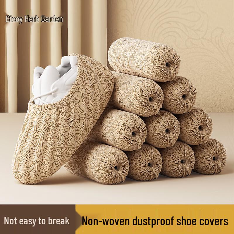 Одноразовые противоскользящие бахилы Baicao Garden