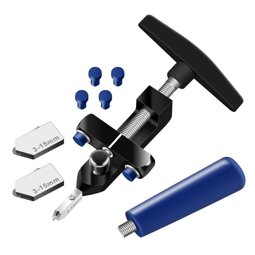 Glass Tile Cutter 2 In 1 Manual Cutting 3?15mm Hand Opener Cutting Tool Set Kit for DIY