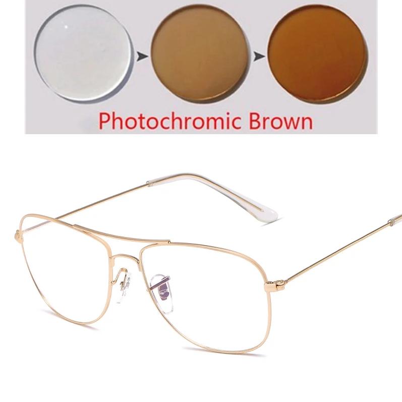 0 -0.5 -0.75 To -6 Anti-Glare Myopia Sunglasses Men Metal Uv400 Driving Short-Sight Prescription Sun Glasses For Women