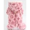 Winter Autumn New Pet Fleece-Lined Thickened Four-Legged Clothes for Small Medium Dogs (Teddy Poodle) Cats 5