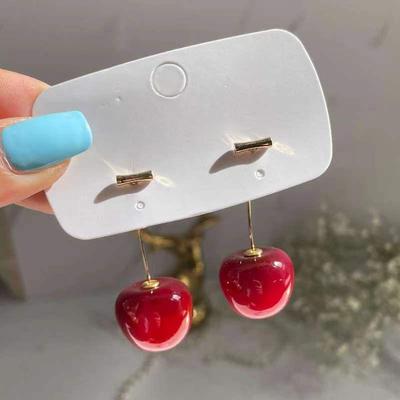 Orecchini a goccia di ciliegia trendy e creativi - Stile europeo e americano