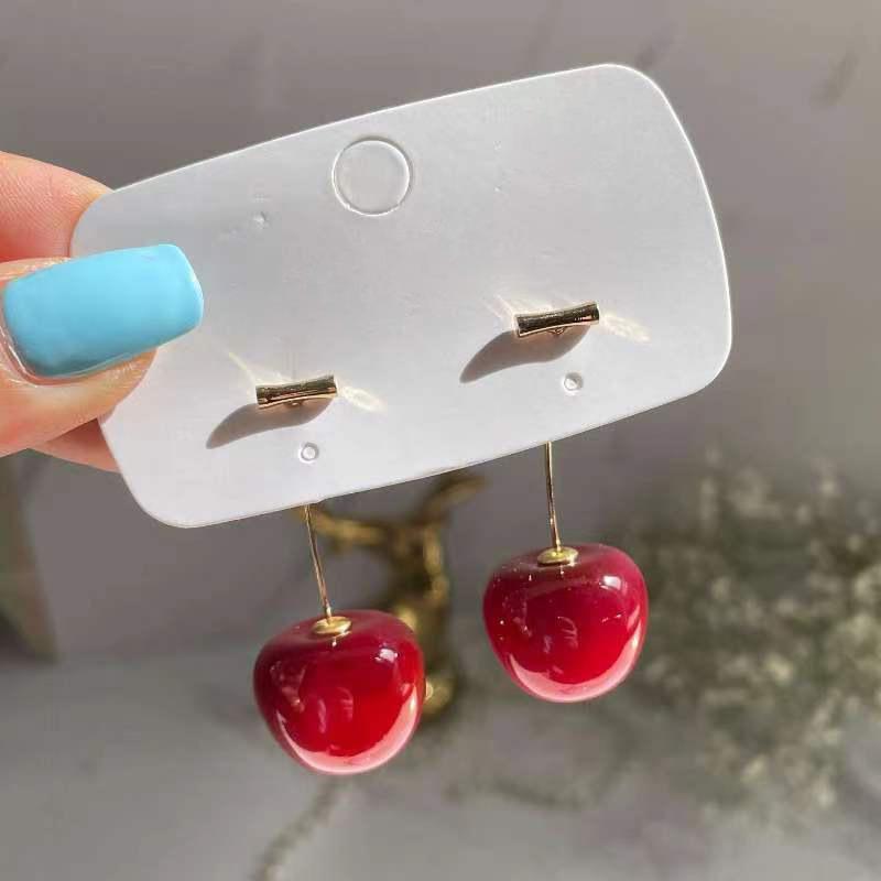 Pendientes Colgantes de Cereza Creativos de Moda - Estilo Europeo y Americano