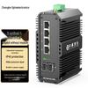 Switch de Fibra Óptica Gigabit Industrial de 6 Portas Zhongke Optoelectronics