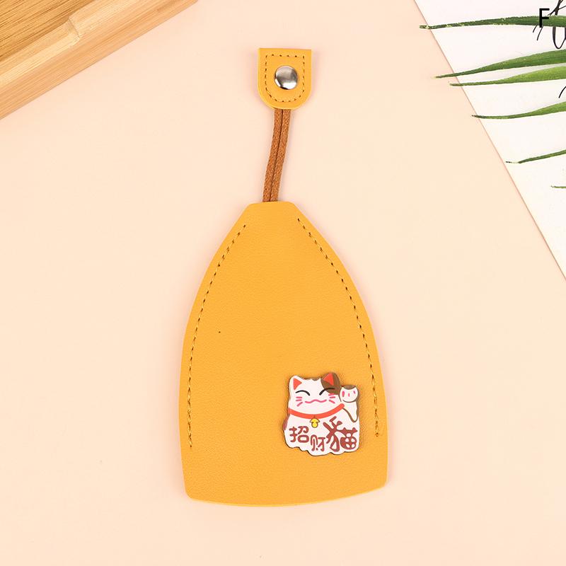 

Милый Креативный Выдвижной Большой Вместимости Чехол для Ключей Мультяшный Кожаный Унисекс Выдвижной Мешочек для Ключей Кошельки для Ключей из ПУ Кожи