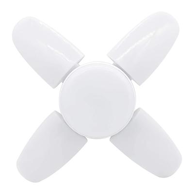 Fan Blade Lamp Super Bright Deformable Workshop Ceiling Lamp E27 28W 6000LM Foldable LED Garage Light AC 85-265V