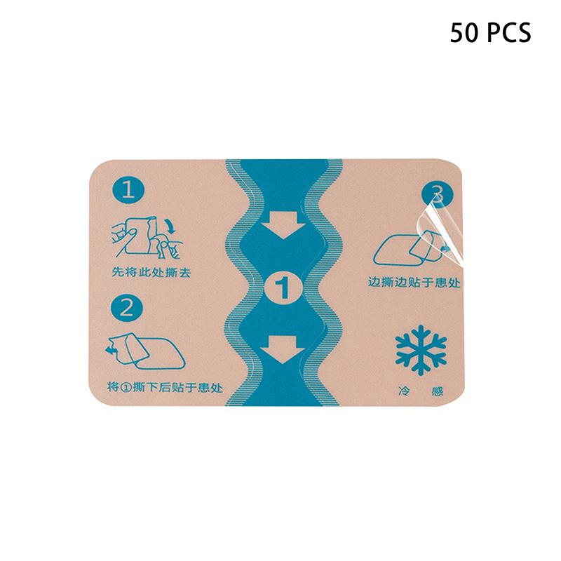 50Pcs Neck Patches Extra Strength Joint Soreness Soothing Patch Self-Heating Paste Long-Lasting Warm Lumbar Vertebra Patch