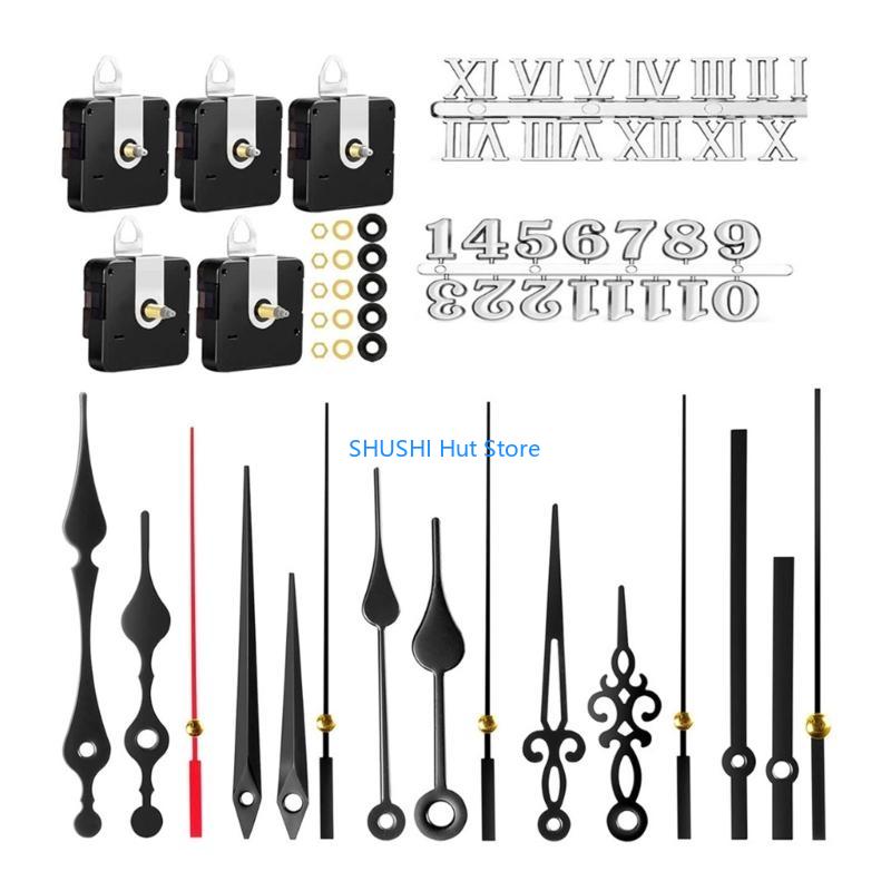 DIY Quartzs Clock Movement Mechanism NonTicking DIY Wall Clock Mechanisms D57B