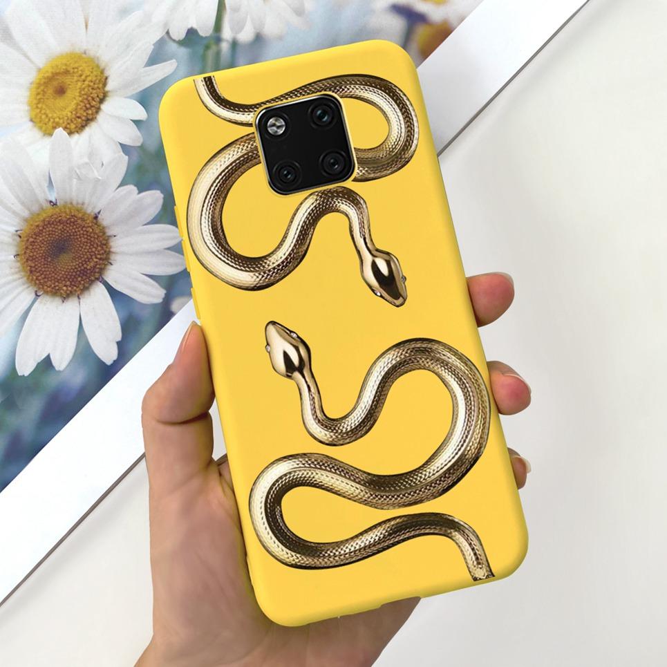 

For Huawei Mate 20 Pro Case Mate 20 Back Cover Soft Matte Liquid Silicone Funda Mate20 20Pro Coque Astronaut Dinosaur Housing Mate 20 Pro
