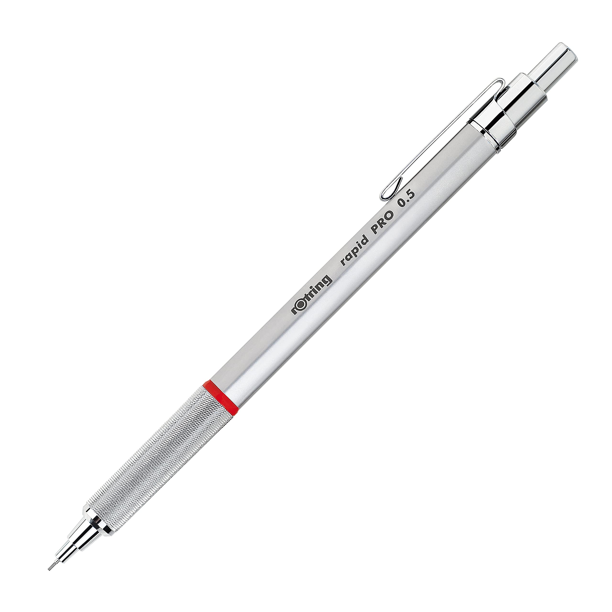

Механічний олівець Rotring Rapid Pro Silver японський 0,5 мм 1904-255 [Оригінальний продукт] срібний
