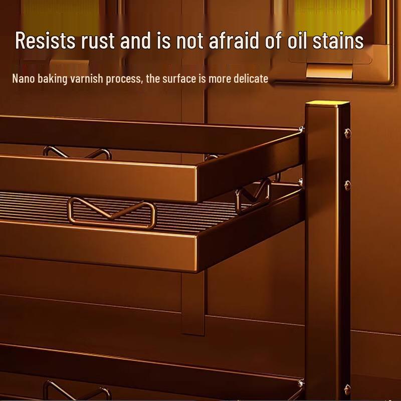 55cm Double Layer Stainless Steel Countertop Dish Rack