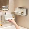Haushalt Neu Papierbox Kunststoff Taschentuchbox Badezimmer Wohnzimmer Schreibtisch Multifunktionale Aufbewahrungsbox Taschentuchboxen