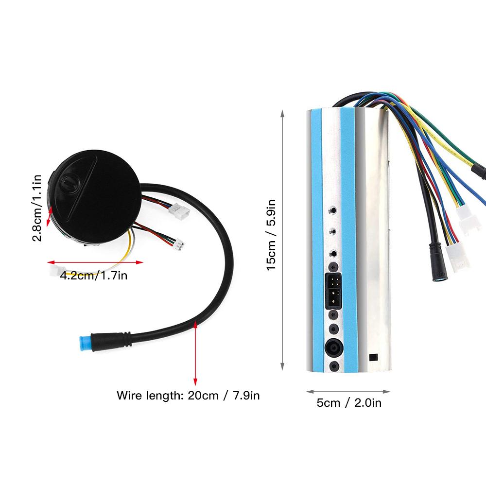 Electric Scooter BT Dashboard and Controller Mainboard E-Scooter Digital Display Motor Controller