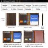 Vintage Crazy Horse Leather Notebook Portfolio For Ipad Mini Case A5 Book Travel File Folder Office School Stationery Supply Quality