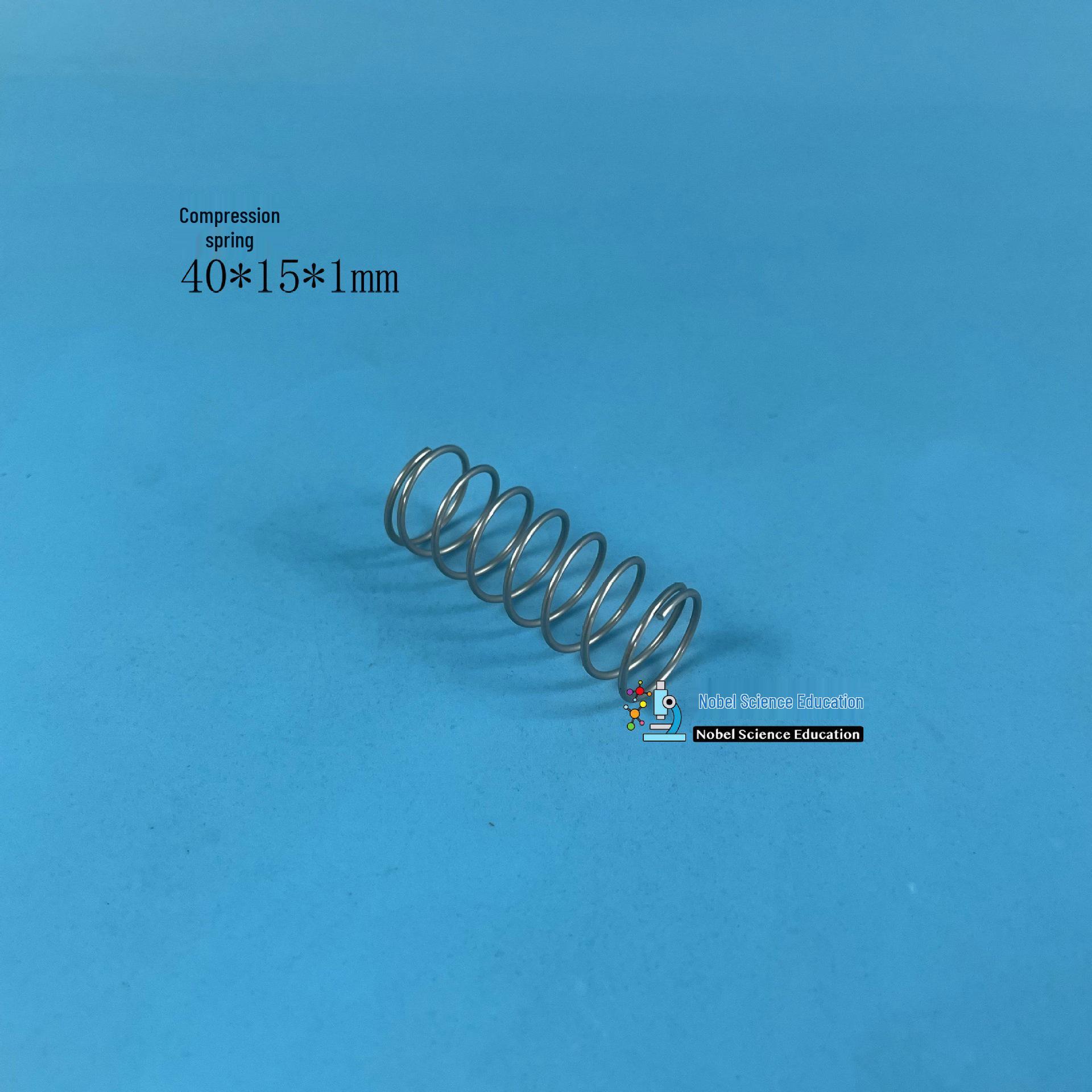 Spring 4*1cm: Analyze the Link Between Tensile Force and Extension Length светло-серый