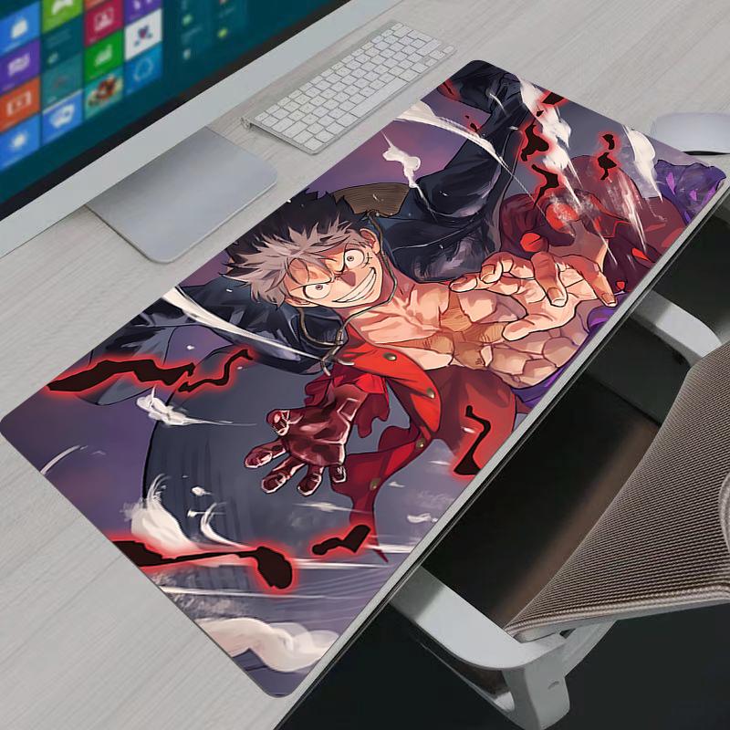 Mouse Pads Notbook Gamer Large Keyboard NonSlip Rubber Computer Carpet Desk Mat PC Gamer MousePad Youth Gifts One Piece Luffy