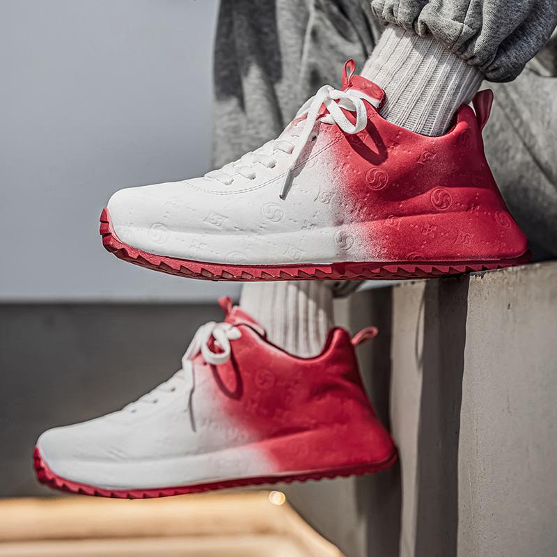 Herren Freizeit-Sportschuhe sind leicht, bequem, bedruckt, trendig, vielseitig und einfach zum Streetstyle zu kombinieren.