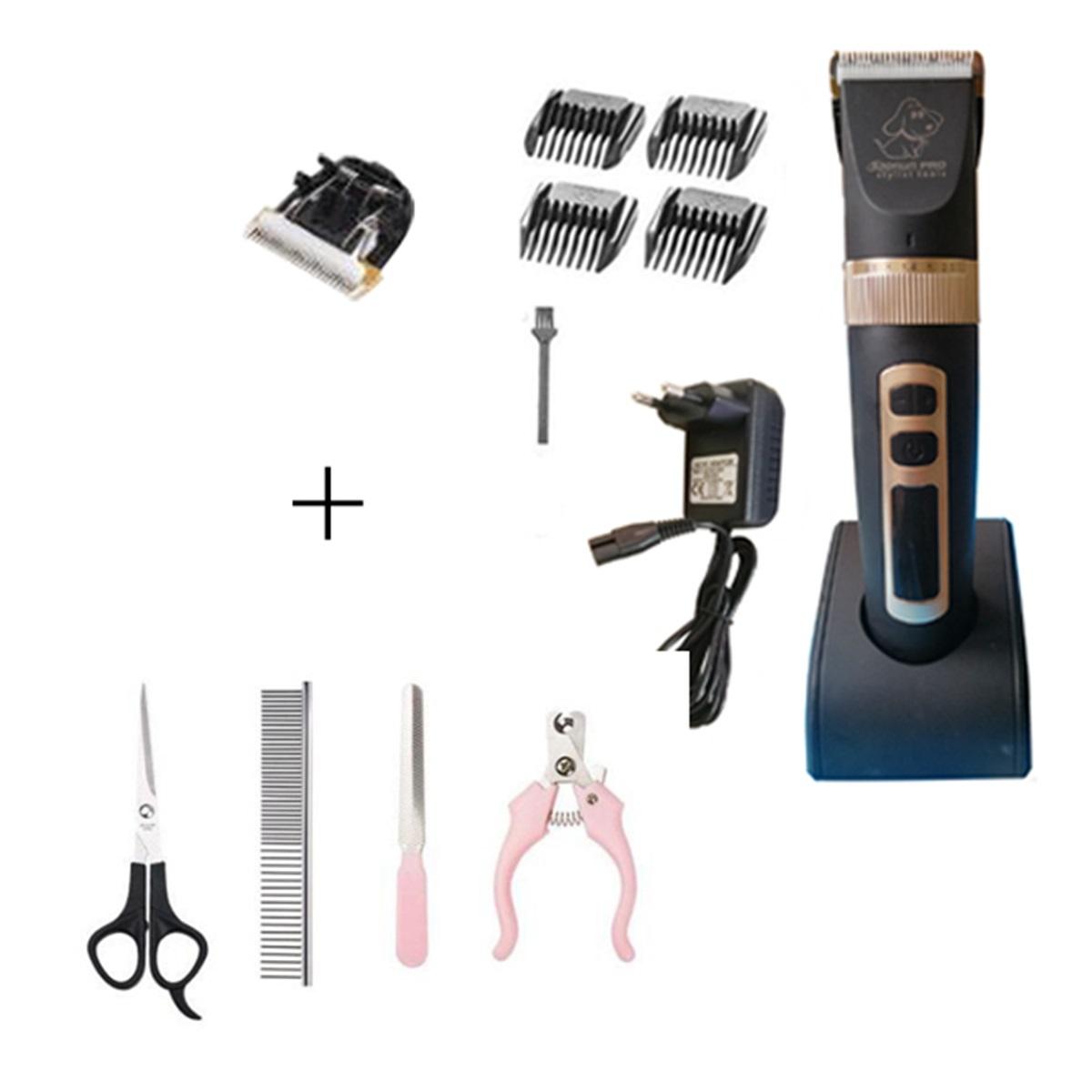 

Electric Hair Clipper For Dogs Cat Professional LCD Screen Pet Trimmer Clippers Rechargeable Electric Trimmer EU plug