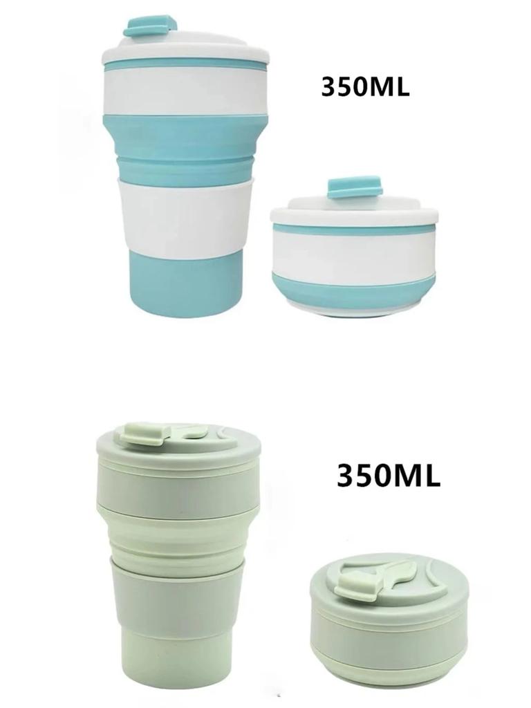 Tazza Sportiva Tazza Pieghevole Tazza da Caffè Pieghevole da Viaggio Senza BPA Silicone per Uso Alimentare Best Seller Design Minimalista