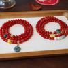 Three-circle Natural Agate Bracelet Bracelet.fashion Women Daily Jewelry Gift
