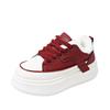 2025 winter velvet little white shoes new Korean version ins female students platform sports board shoes casual shoes HB277-1