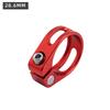 1PC 28.6/31.8/34.9MM Aluminum Alloy Bicycle Seat Tube Clamp Quick Release Seat Tube Clip Road Bike Seatpost Clamp Bike Accessori