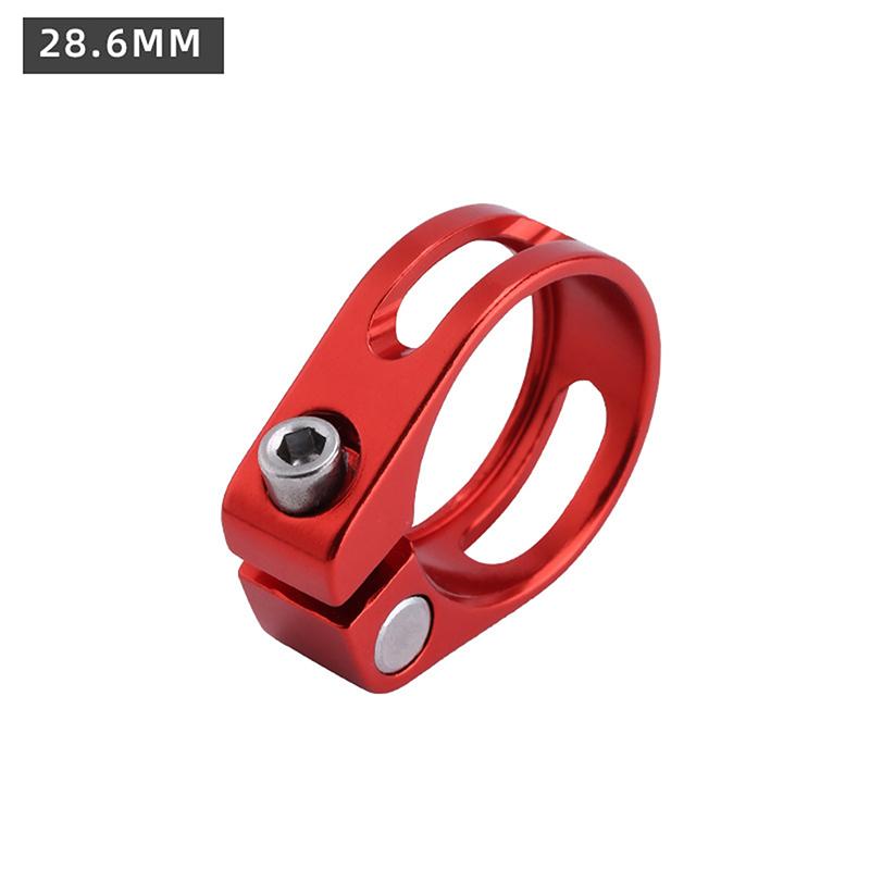1PC 28.6/31.8/34.9MM Aluminum Alloy Bicycle Seat Tube Clamp Quick Release Seat Tube Clip Road Bike Seatpost Clamp Bike Accessori
