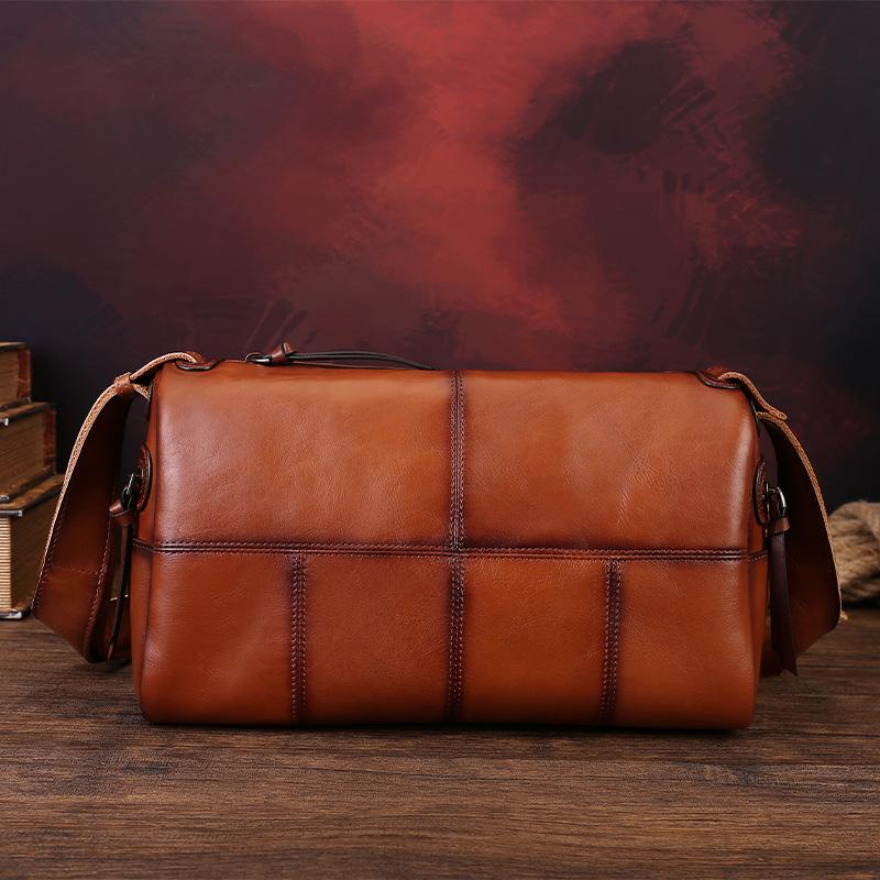 Real Leather Travel Bag Large Capacity Men s Travel Bag - Sports Luggage Bag Cowhide Shoulder Crossbody Bag коричневый