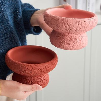 Maceta Creativa de Cemento Estilo Nórdico Hecha a Mano Impermeable Maceta para Suculentas Maceta de Piedra para Plantas de Interior y Exterior