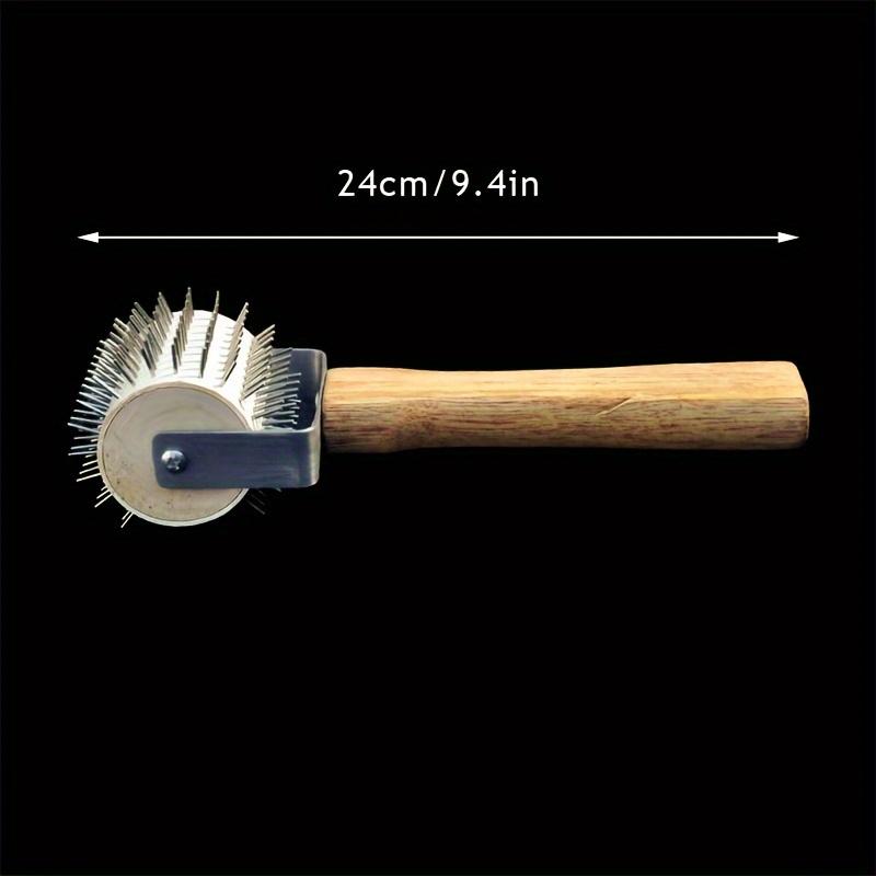Wheel Uncapping Fork Gear Bee Honeycomb Rake Needle Roller Honey Extracting Tool Beekeeping Supplies Tools
