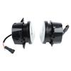 2Pcs Bumper Fog Lights Waterproof 4Inch LED High Brightness Fog Driving Lights Replacement for Jeep Wrangler