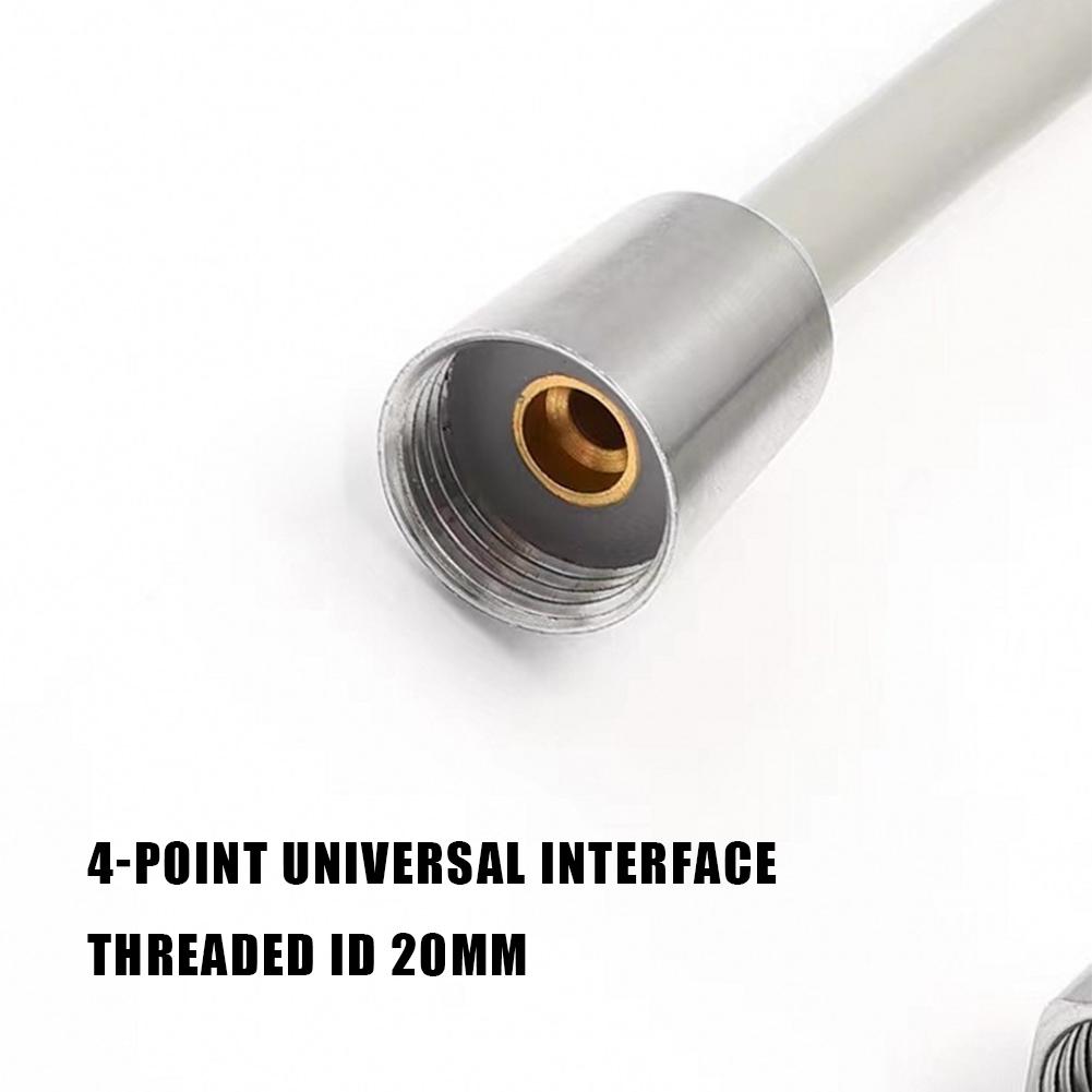 2/3/5M Flexible Spring Shower Head Hose Tube Plastic Water Toilet Bidet Sprayer Telephone Line Soft Hoses Bathroom Accessories