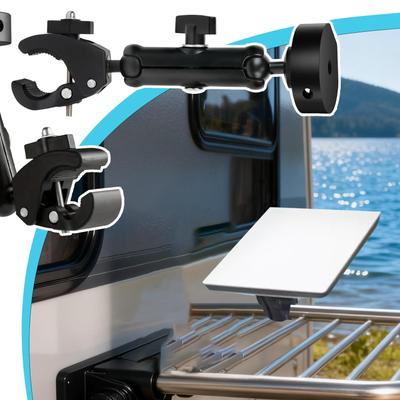 Mini Pipe Adapter Car Accessory Mounting Holder Mini Pipe Adapter For RV For Yacht Van Travel Trailer Caravan Motorhome Marine