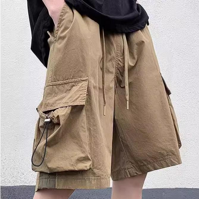 

Men s Summer Casual Functional Workwear Shorts - American Sports Fashion Beachwear L хакі
