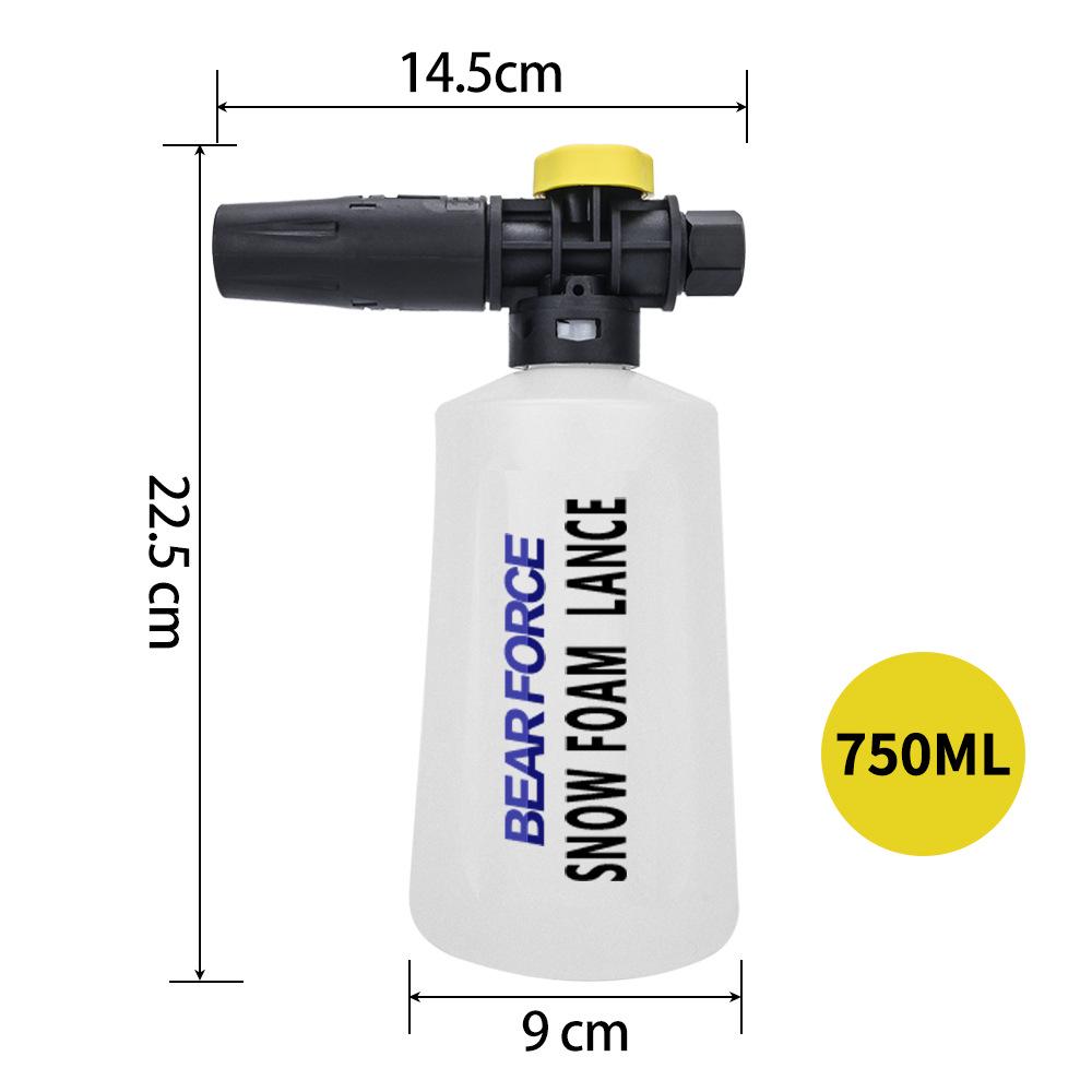 High Pressure Foam Sprayer & Water Nozzle for Home and Car Wash