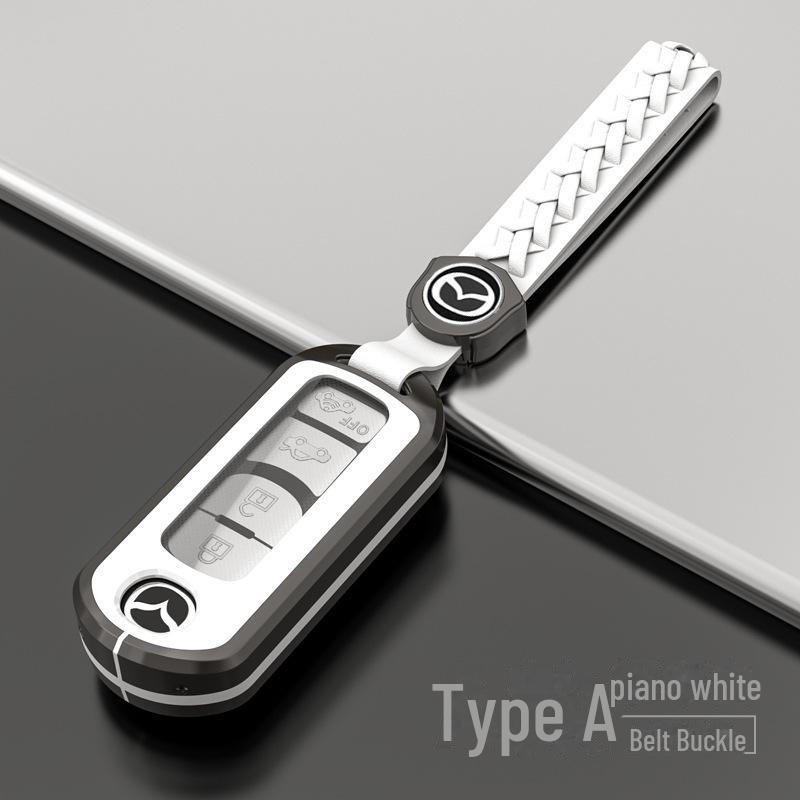 Mazda CX-5 CX-4 Atez 3 Metal Key Cover & Ring