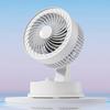 Silent Desktop Electric Fan: Compact Wind Turbine for Home & Office Air Circulation
