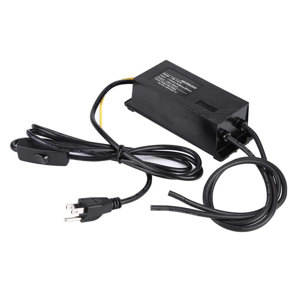 Neon Sign Power Supply, 10KV 30mA, 110V Compatible, Neon Light Transformer, Black, DIY Store Sign, Home Decor, Electronic Neon Sign Kit