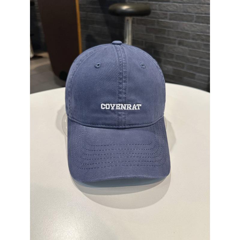 

Washed letter embroidered baseball cap men s and women s fashion simple and versatile washed cotton cap shows small face Adjustable синий