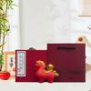 Estátua de Cavalo Ornamento de Mesa Escultura Criativa Decorativa Decoração Feng Shui para Armário Estante