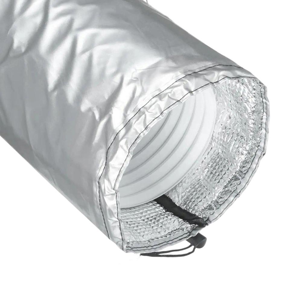 Air Conditioner Hose Sleeve Portable Adjustable Air Conditioner Hose Heat Insulation Dustproof Exhaust Pipe Protection Cover