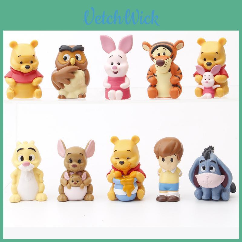 Adorable Cartoon Winnie The Pooh Toy Figurines