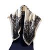 Moyun Flower Printing Simulation Silk Scarf Square Scarf Premium Shawl Versatile Neck Small Square Scarf Headscarf