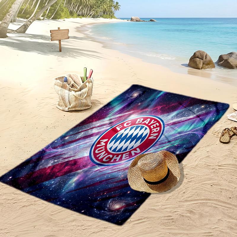 Bayern Munich Printed Beach Towel Quick Dry Soft TowelPortable Large Rectangular Beach Blanket for Travel Swimming Pool