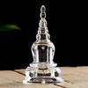 Exquisite Gift Choice Transparent Buddha Tower Elegant Decoration Home Decor Ornament Bodhi Tower
