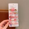 Summer Ocean Starfish Shell Hairpin Cute Children'S Hairpin Duck Beak Clip Pearl Hair Accessories Headgear Clip Girl