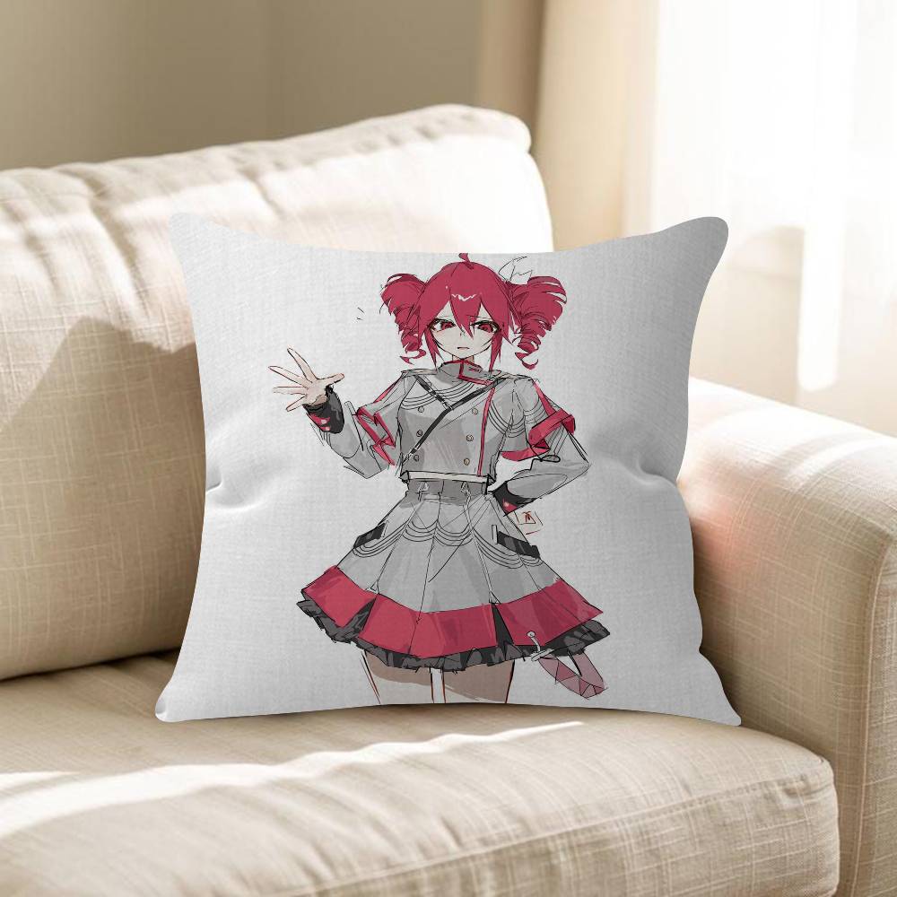 KKasane Teto Pillow Cover Sofa Cushion Cover Home Room Decoration Children Gift