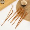 Natürliche Handgefertigte Holz Tee Blatt Matcha Stäbchen Löffel Teegeschirr Weißer Bambus Küchenwerkzeug Gewürz Gadget Kochutensil Zubehör